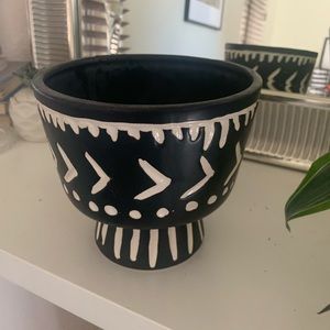 Planter Mud cloth print